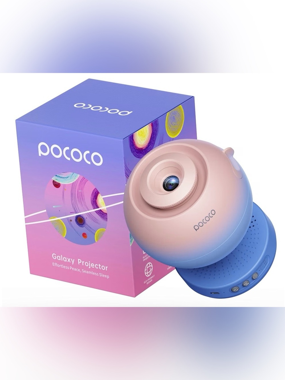 Pococo Pink and Blue Galaxy Projector